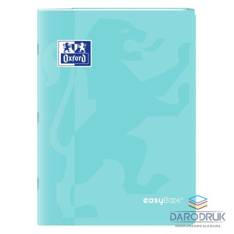 Oxford Zeszyt A4 EASYBOOK PASTEL 60k. 90g krata Oxford (400161237)
