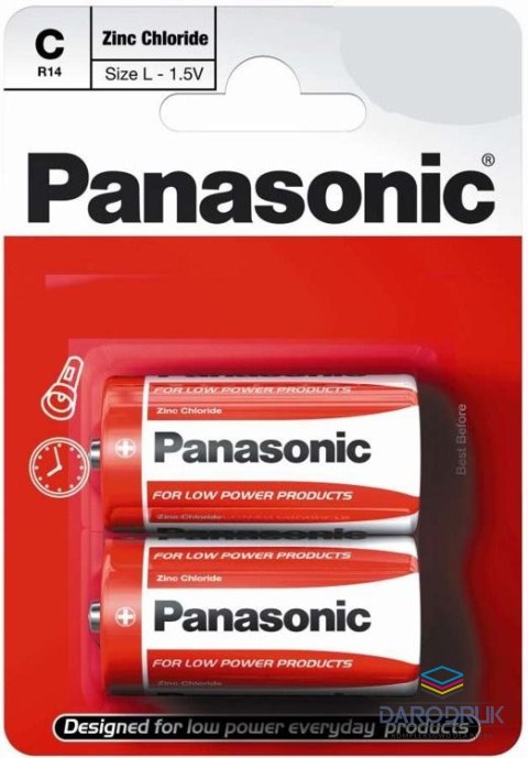 Panasonic Baterie R14 Panasonic