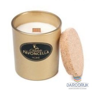 Pavoncella Świeczka ozdobna Classico Christmas cake 135 g Pavoncella (5906492907221)