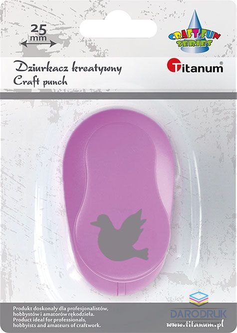 Titanum Dziurkacz ozdobny Craft-Fun Series 25mm gołąb Titanum (T-8810-133e)