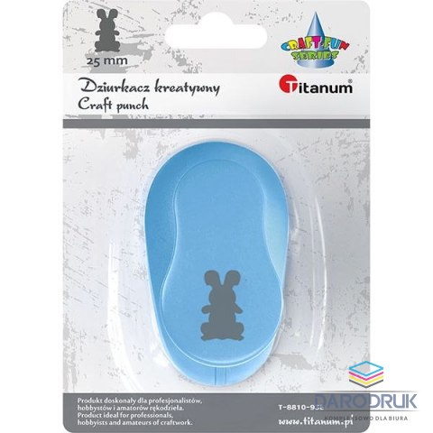 Titanum Dziurkacz ozdobny Craft-Fun Series 25mm króliczek Titanum (T-8810-93e)