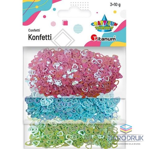 Titanum Konfetti Craft-Fun Series serca Titanum (111wc006)
