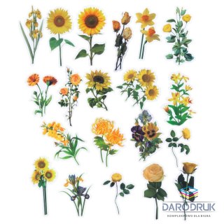 Titanum Naklejka (nalepka) Craft-Fun Series sunflower foliowe Titanum (25MD012)