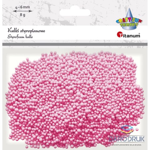 Titanum Ozdoba styropianowa Craft-Fun Series kulki Titanum (5mm/8g)