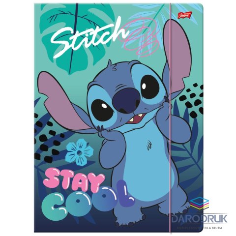 Unipap Teczka kartonowa na gumkę Stitch A4 mix Unipap