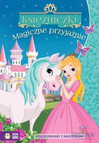 Zielona Sowa Książeczka edukacyjna Księżniczki. Magiczne przyjaźnie Zielona Sowa