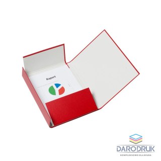 Bantex Teczka kartonowa na gumkę w kratkę A4 mix [mm:] 297 Bantex (100555386)