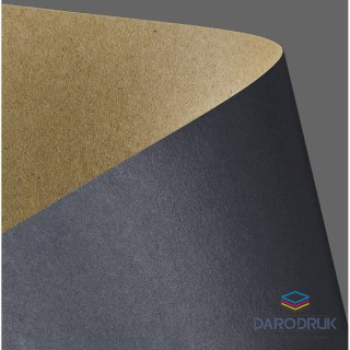 Galeria Papieru Papier ozdobny (wizytówkowy) A4 granatowy granatowy 275g Galeria Papieru (204419)