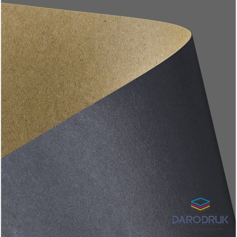 Galeria Papieru Papier ozdobny (wizytówkowy) A4 granatowy granatowy 275g Galeria Papieru (204419)