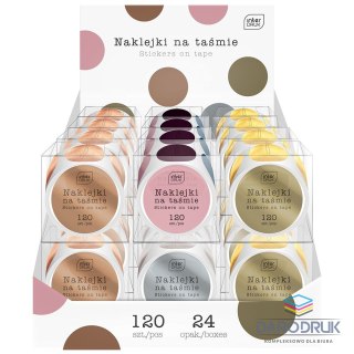 Interdruk Naklejka (nalepka) GLAM na taśmie Interdruk (120szt)