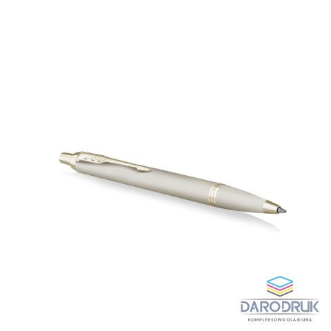 Parker Ekskluzywny długopis im f MONOCHROME CHAMPAGNE wkład niebieski Mmm Parker (2172956)