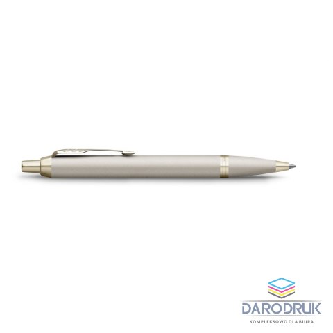 Parker Ekskluzywny długopis im f MONOCHROME CHAMPAGNE wkład niebieski Mmm Parker (2172956)