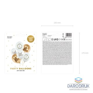 Partydeco Balon gumowy ecri Partydeco (SB14P-310-000-6)