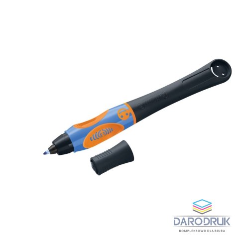 Pelikan Pióro kulkowe na naboje Griffix Neon Black L 821018 wkład niebieski Pelikan (300009717)