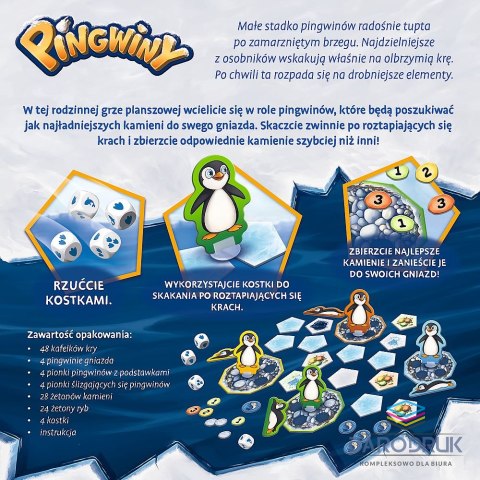 Trefl Gra edukacyjna Pingwiny" Trefl (02827)