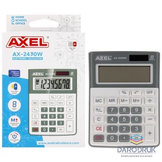Axel Kalkulator kieszonkowy AX-2430W Axel (526704)