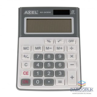 Axel Kalkulator kieszonkowy AX-2430W Axel (526704)