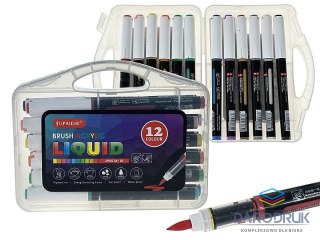 Adar Flamaster akrylowe 12 kol. Adar (620407)