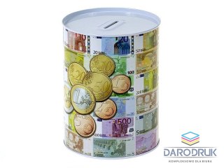 Adar Skarbonka puszka 16cm metal Adar (584761)