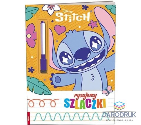 Ameet Książeczka edukacyjna Stitch. Rysujemy Szlaczki Ameet (KSS 9115)