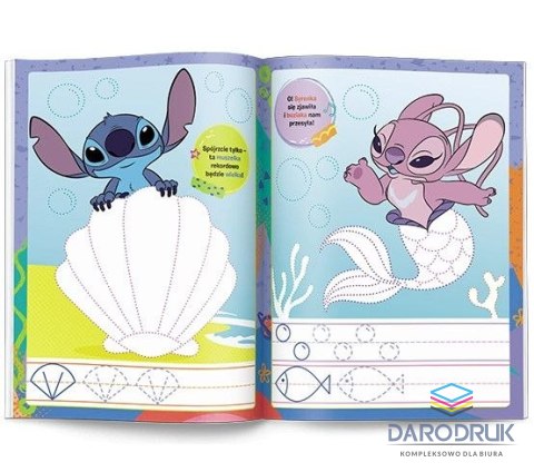 Ameet Książeczka edukacyjna Stitch. Rysujemy Szlaczki Ameet (KSS 9115)
