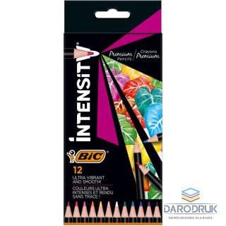Bic Kredki ołówkowe Intensity 12 kol. Bic (951844)