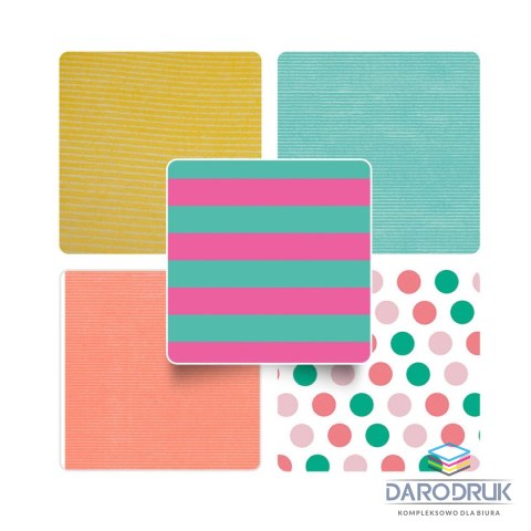 Interdruk Papier ozdobny Rainbow mix [mm:] 70x200 Interdruk