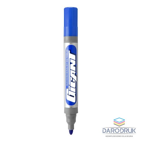 Kamet Marker suchościeralny GIGANT wkład niebieski 1,5-2,5mm okrągła końcówka Kamet (K-1104)