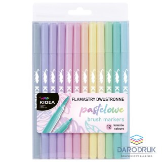 Kidea Flamaster Pastel 12 kol. Kidea (FDPBB12KA)