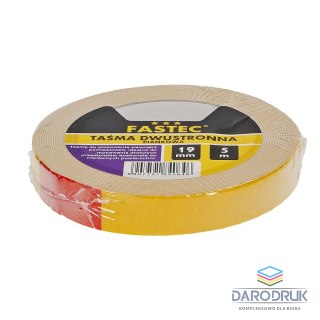 Pakart Taśma dwustronna piankowa 19x5 [mm x m] Pakart