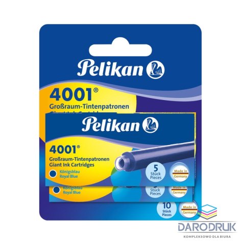 Pelikan Naboje długie blister 330852 niebieski Pelikan (300004129)