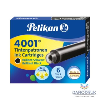 Pelikan Naboje krótkie TP/6 301218 czarny Pelikan (100401546)