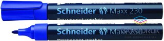 Schneider Marker permanentny Maxx 130 wkład niebieski 1,0-3,0mm okrągła końcówka Schneider (SR123003)