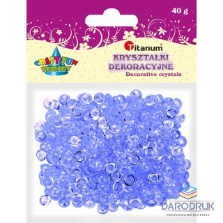 Titanum Koraliki kreatywne Craft-Fun Series plastikowe liliowe Titanum (40g)