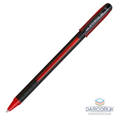 Uni DŁUGOPIS KULKOWY UNI SX-101 JETSTREAM, CZERWONY