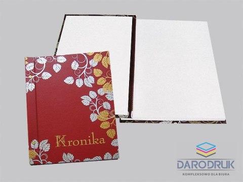 Warta Kronika NADRUK WIELOBARWNY bordowy 100k. [mm:] 250x345 Warta (1829-319-061)