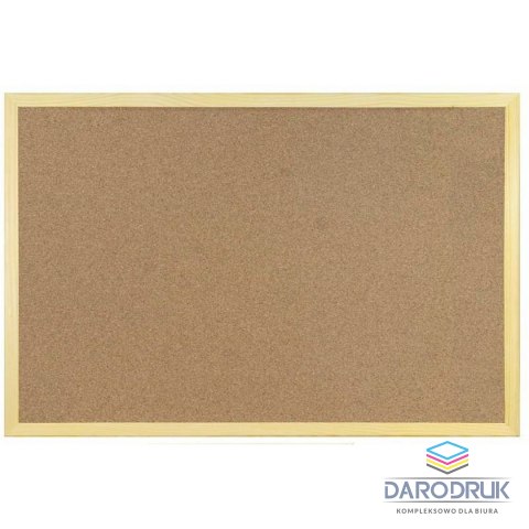 Wielkor Tablica korkowa w ramie drenianej [mm:] 1000x1200 Wielkor