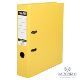 Bantex Segregator dźwigniowy Bantex Classic A4 7,5 cm żółty (400044672)