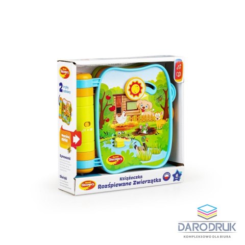 Discovery Książeczka edukacyjna ROZŚPIEWANE ZWIERZĄTKA Discovery (DD30831)