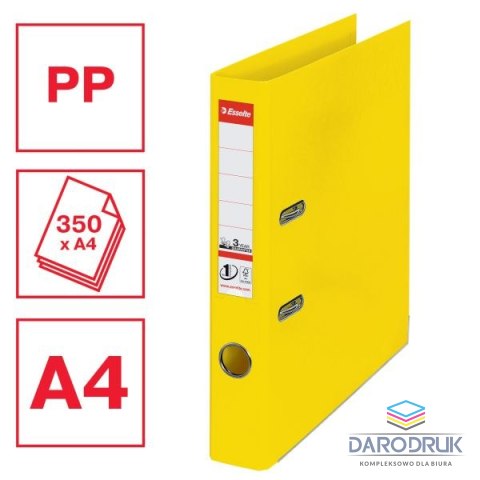 Esselte Segregator dźwigniowy No.1 Power Vivida A4 50mm żółty Esselte (624074)