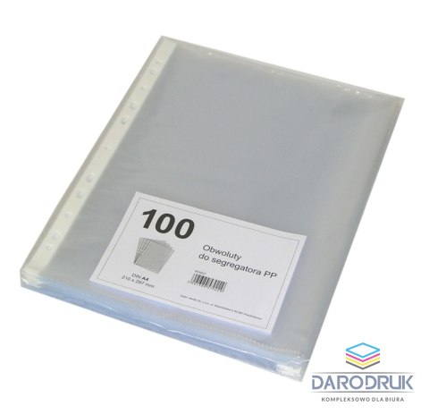 Herlitz Koszulki na dokumenty Teca 9570227 groszkowe A4 kolor: przezroczysty typu U 45 mic. Herlitz (300022641)