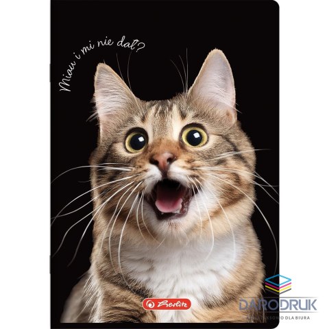 Herlitz Zeszyt A5 Crazy Animal 60k. 70g krata Herlitz (400196837)