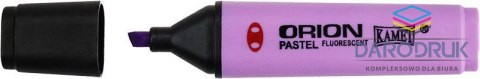 Kamet Zakreślacz pastel ORION wkład mix 1,0-5,0mm Kamet (6 kol)