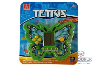 Lean Gra elektroniczna Tetris zielony motyl Lean (3993)
