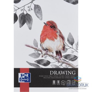 Oxford Blok artystyczny rysunkowy A6 160g 40k Oxford (400196803)