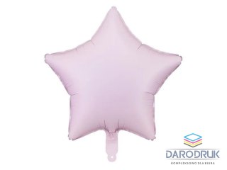 Partydeco Balon foliowy gwiazda fiolet, 48cm 19cal Partydeco