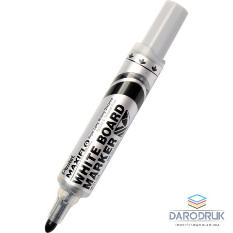Pentel Marker suchościeralny wkład czarny 2,0-2,5mm okrągła końcówka Pentel