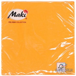 Pol-mak Serwetki pomarańczowy papier [mm:] 330x330 Pol-mak (Color)
