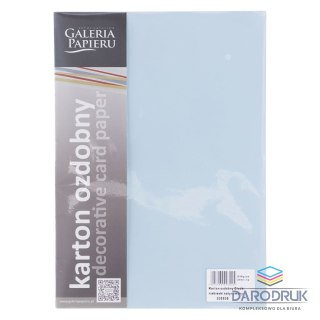 Galeria Papieru Papier ozdobny (wizytówkowy) A4 gładki niebieski 210g Galeria Papieru (205508)