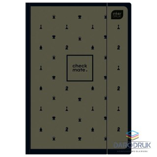 Interdruk Teczka kartonowa na gumkę SOFT TOUCH CHESS A4 mix Interdruk (TEGUFLSTC)